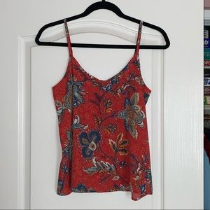 Floral Hollister Tank